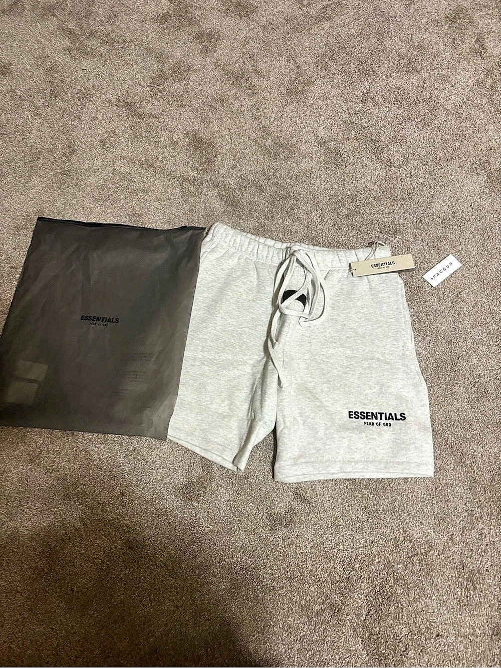 Fear of God Essentials Fear of God 3D Silicon Applique Sweatshorts
